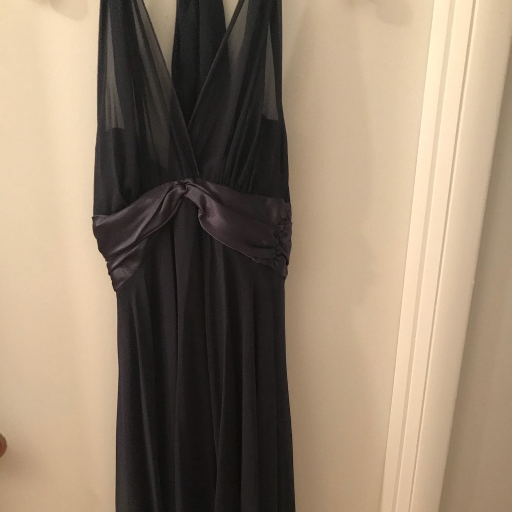 Blue Halter Dress